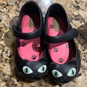Mini melissa cat shoes